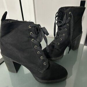 Boots, Black, Size 8.5